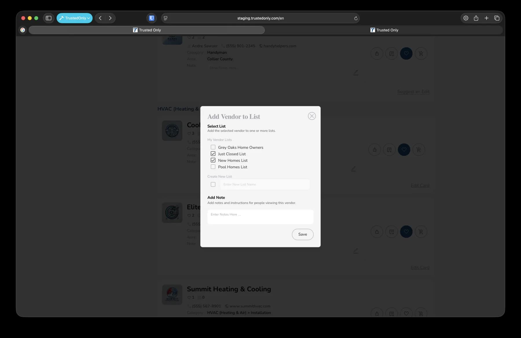 Article step screenshot