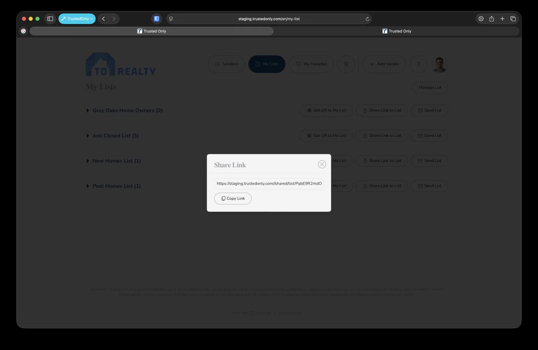 Article step screenshot