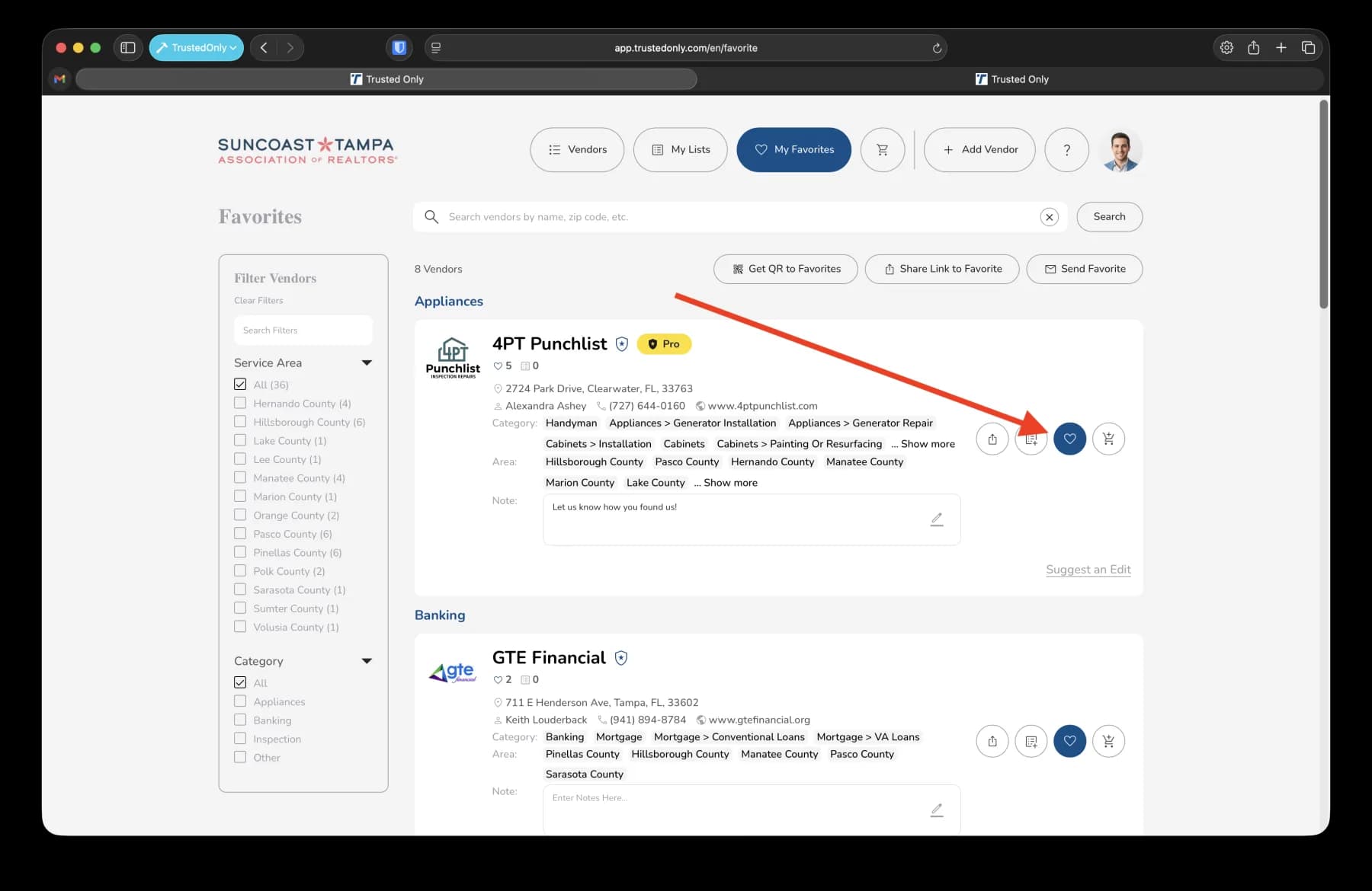 Article step screenshot