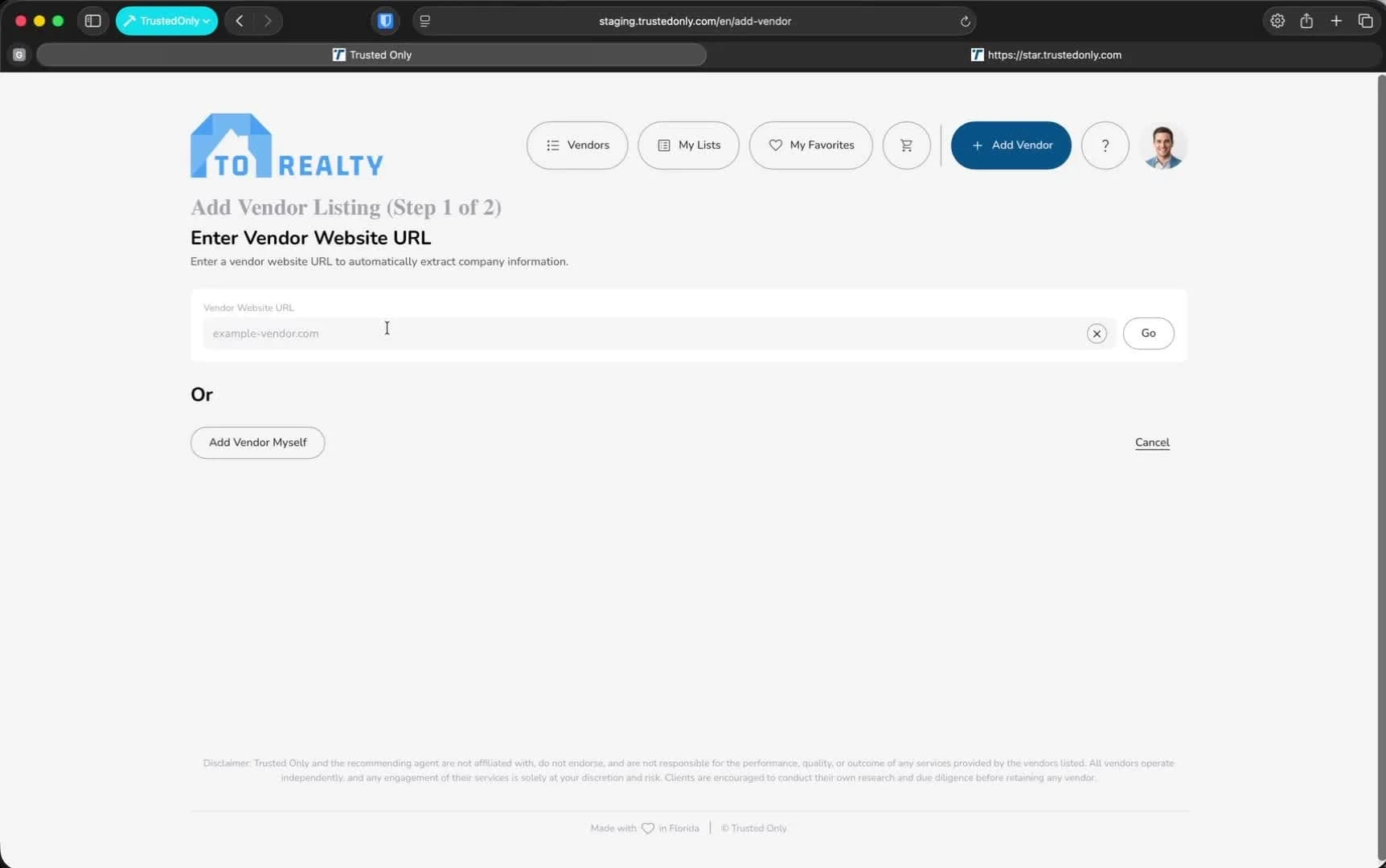 Article step screenshot