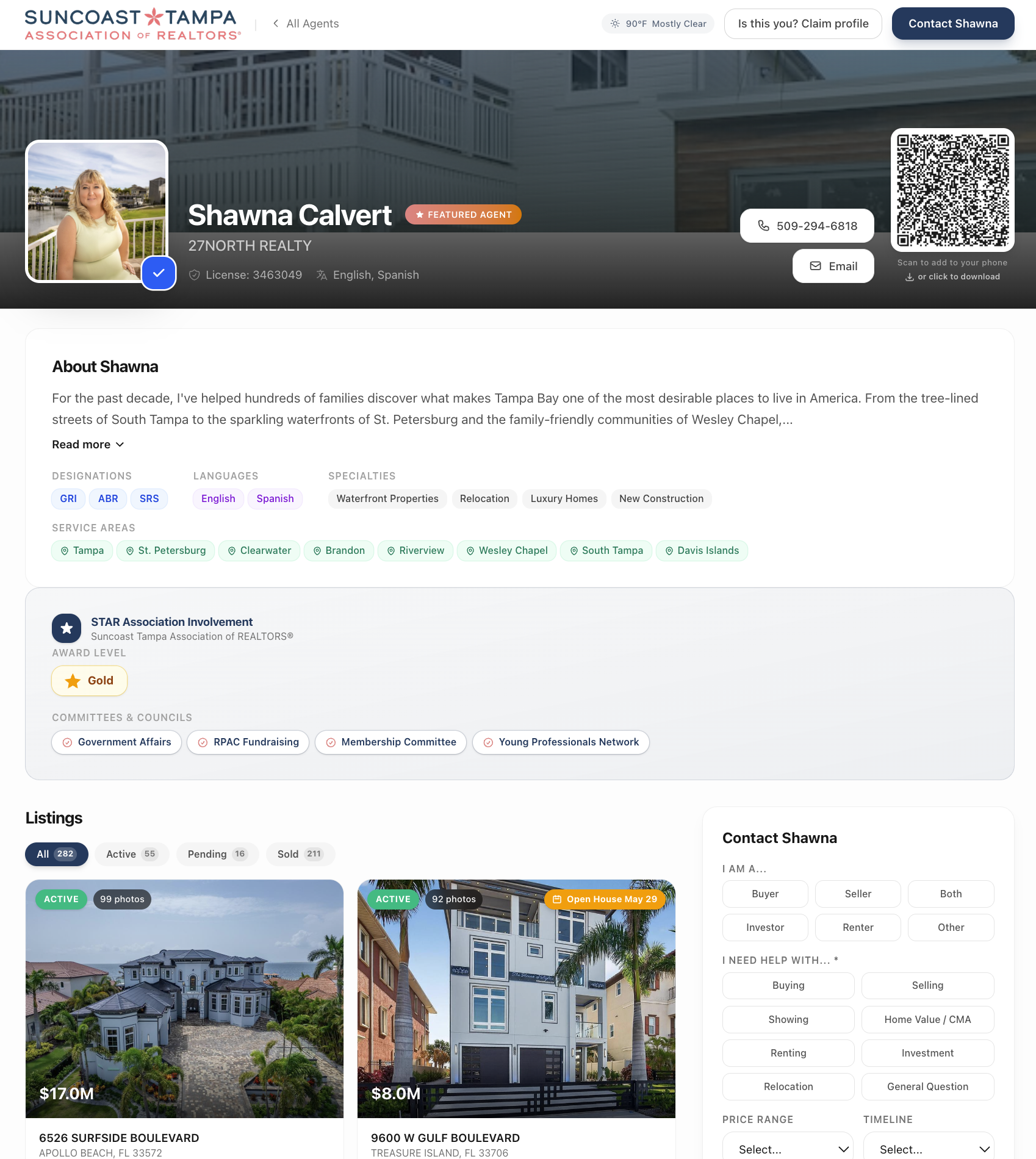 The best agent profiles on the internet (AEO/SEO)